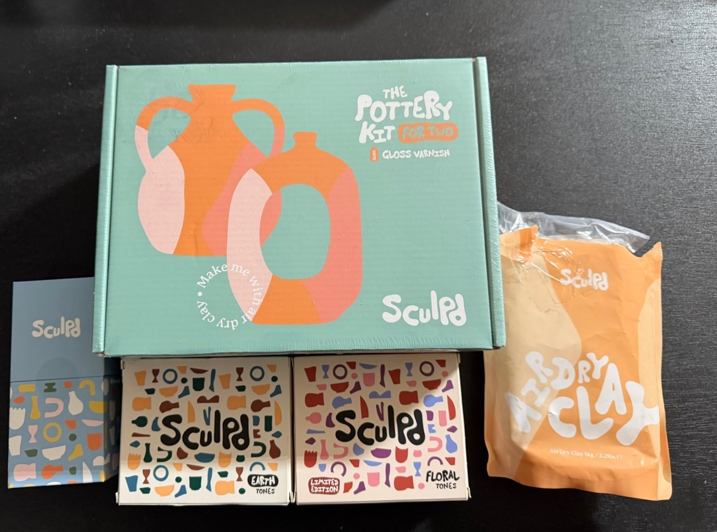 Sculpd Pottery Kit For Two Plus extras
