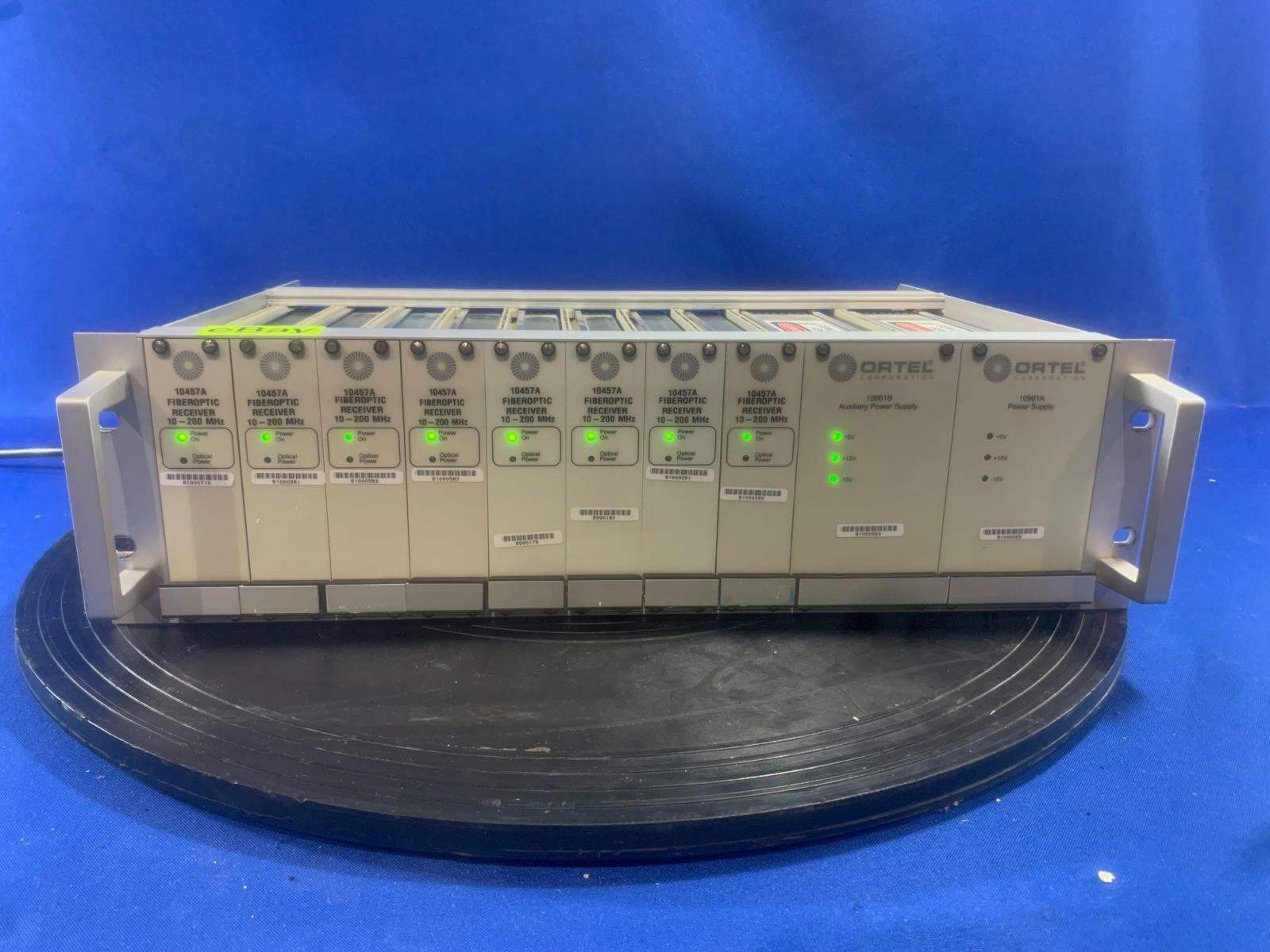 Ortel 1048 Fiber Optic Equipment w/ 10457A, 10901A, 10901B