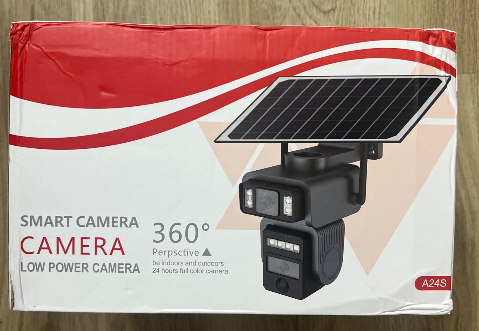 NEW A24S Solar Wireless PTZ Camera HD Outdoor Indoor Remote Viewing