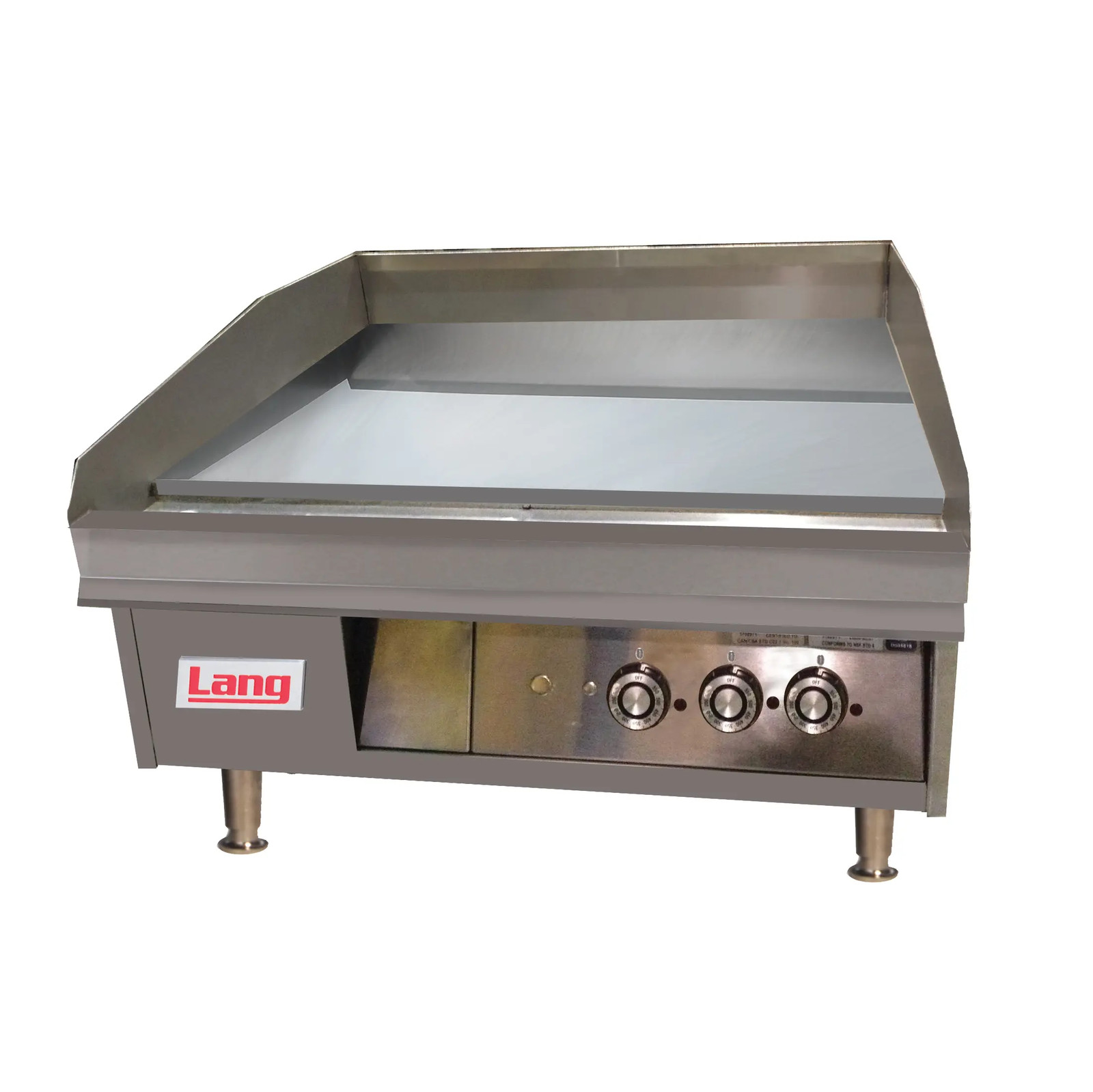 Lang 172TC LG Heavy Duty Electric Countertop 72" Snap-Action Griddle