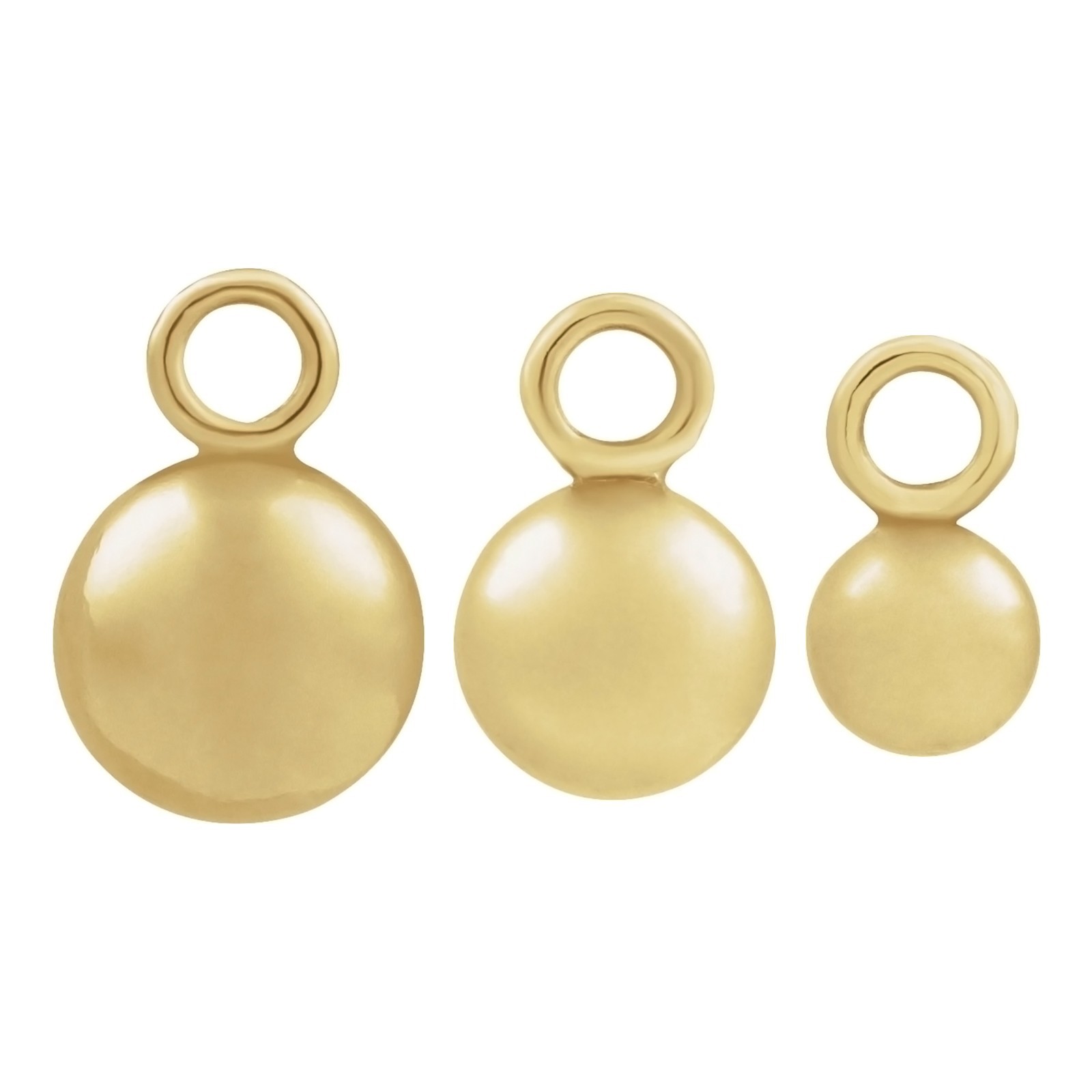 14K Yellow Gold-Filled Ball Dangle