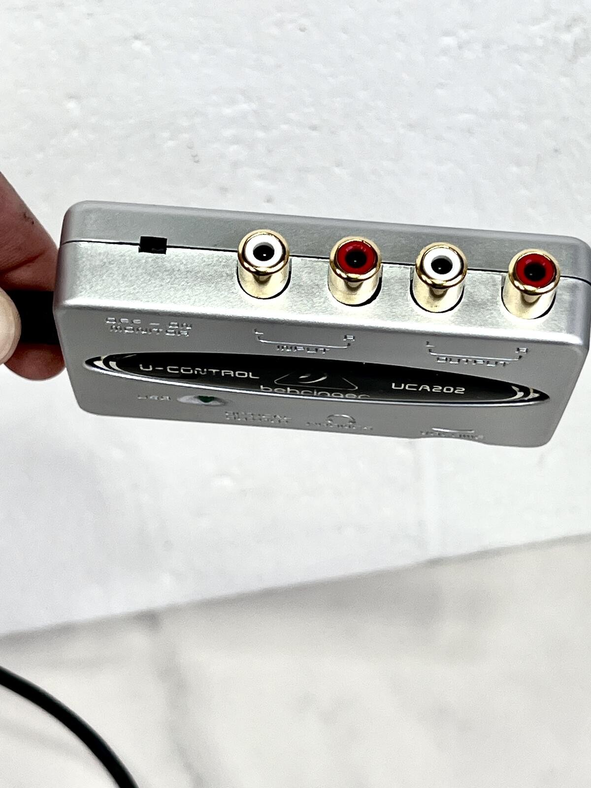 Behringer U-Control UCA202 USB Audio Interface with Box, Cable, and Manual