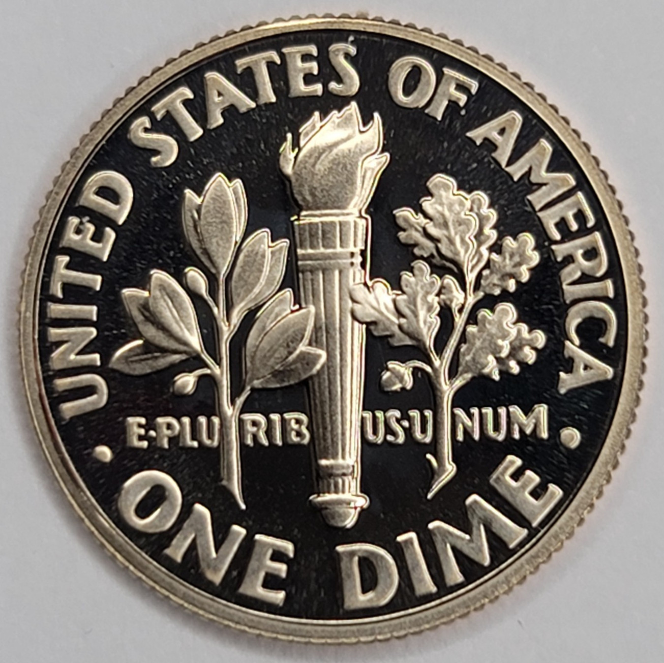 2005 S DCAM PROOF ROOSEVELT DIME CLAD