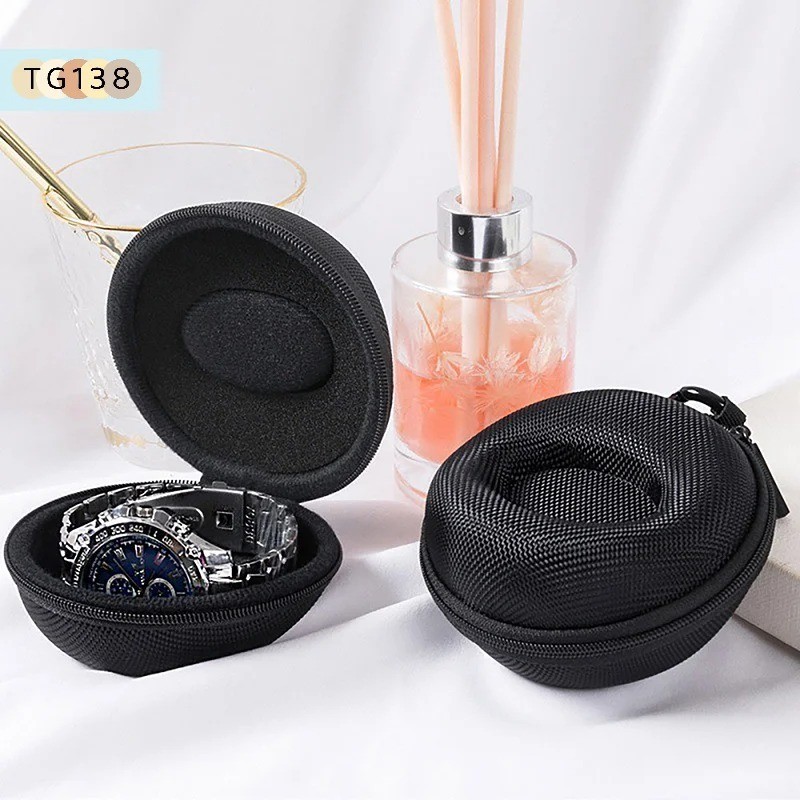 Portable EVA Single Watch Travel Case Watch Storage Organizer Box Watch Holder W