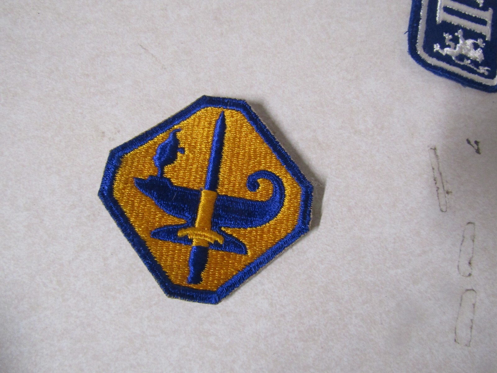 MILITARY PATCH OLD ORIGINAL WW2 ERA US ARMY SPECIALIZED TRAINING PROGRAM ASTP #2