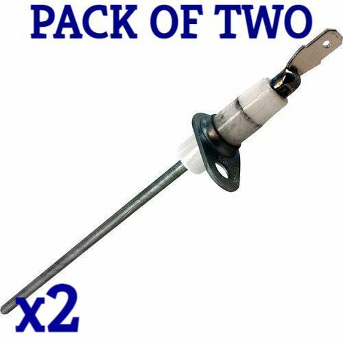 PACK OF TWO Intertherm Nordyne Miller Flame Sensor Rod 903600 Furnace Frigidaire