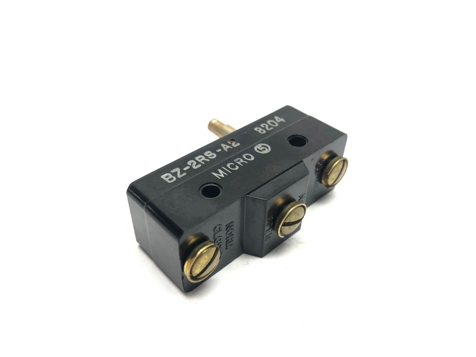 Micro Switch BZ-2RS-A2 Plunger Limit Switch 1/8HP-125VAC 1/4HP-250VAC