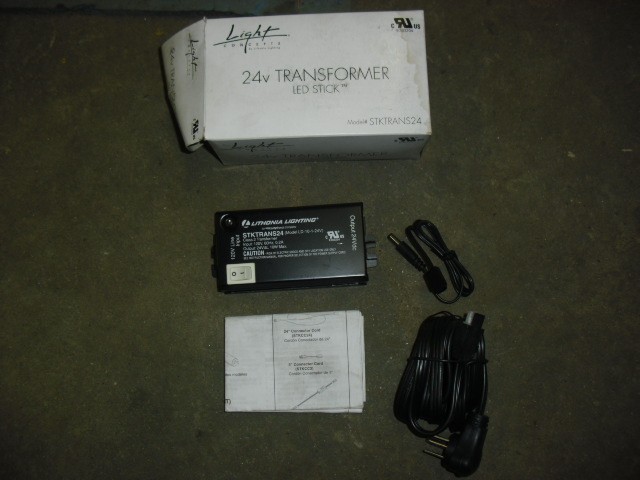 (6) Lithonia Lighting STKTRANS24  LED Stick 24 Volt Plug-In Transformer