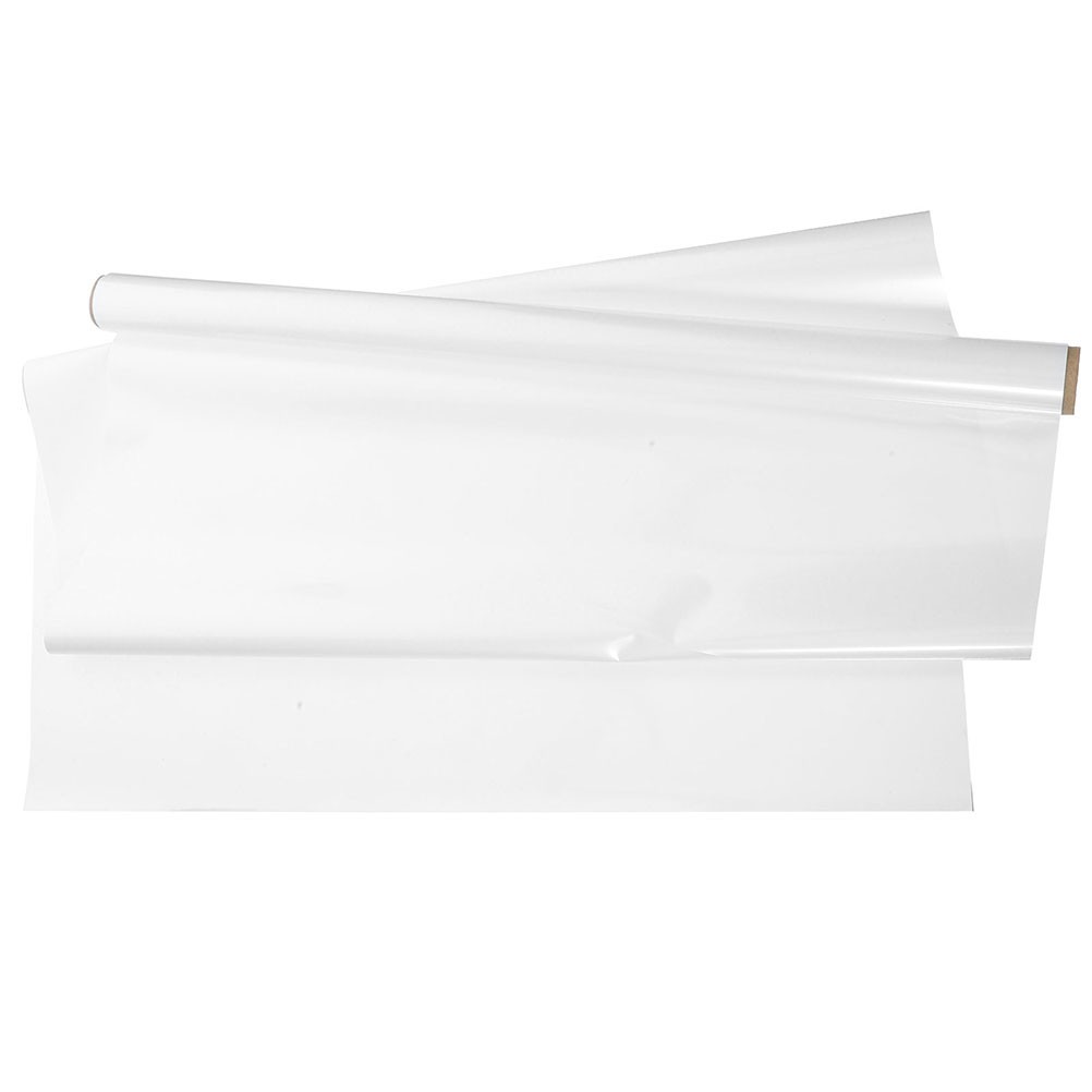 1 Set Static Cling Reusable Whiteboard Sticker for Wall Teaching and Office Use