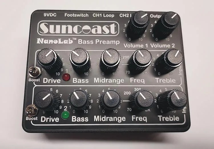 Suncoast NanoLab Bass Preamp w/ OD Modification