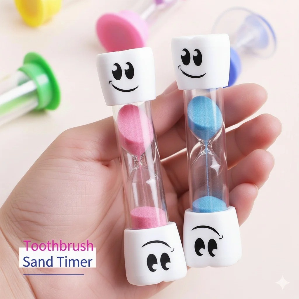 1pc Sand Hourglass Teeth Brushing Timer for Kids – 2 Minute Sand Watch - NEW
