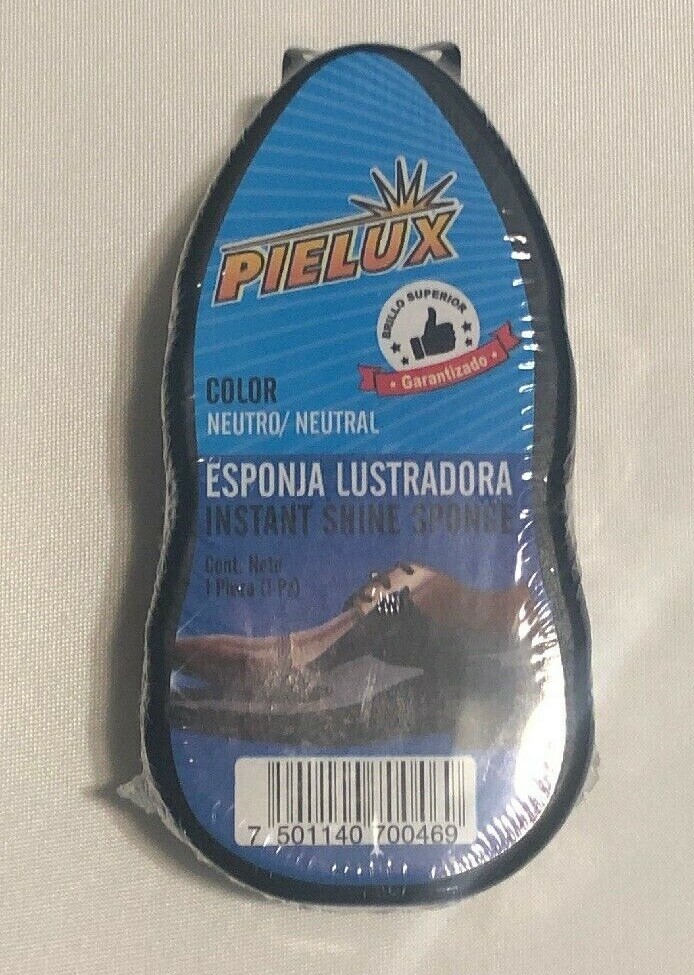 NEW PIELUX Esponja Lustradora Brillo al Instante Color Neutro