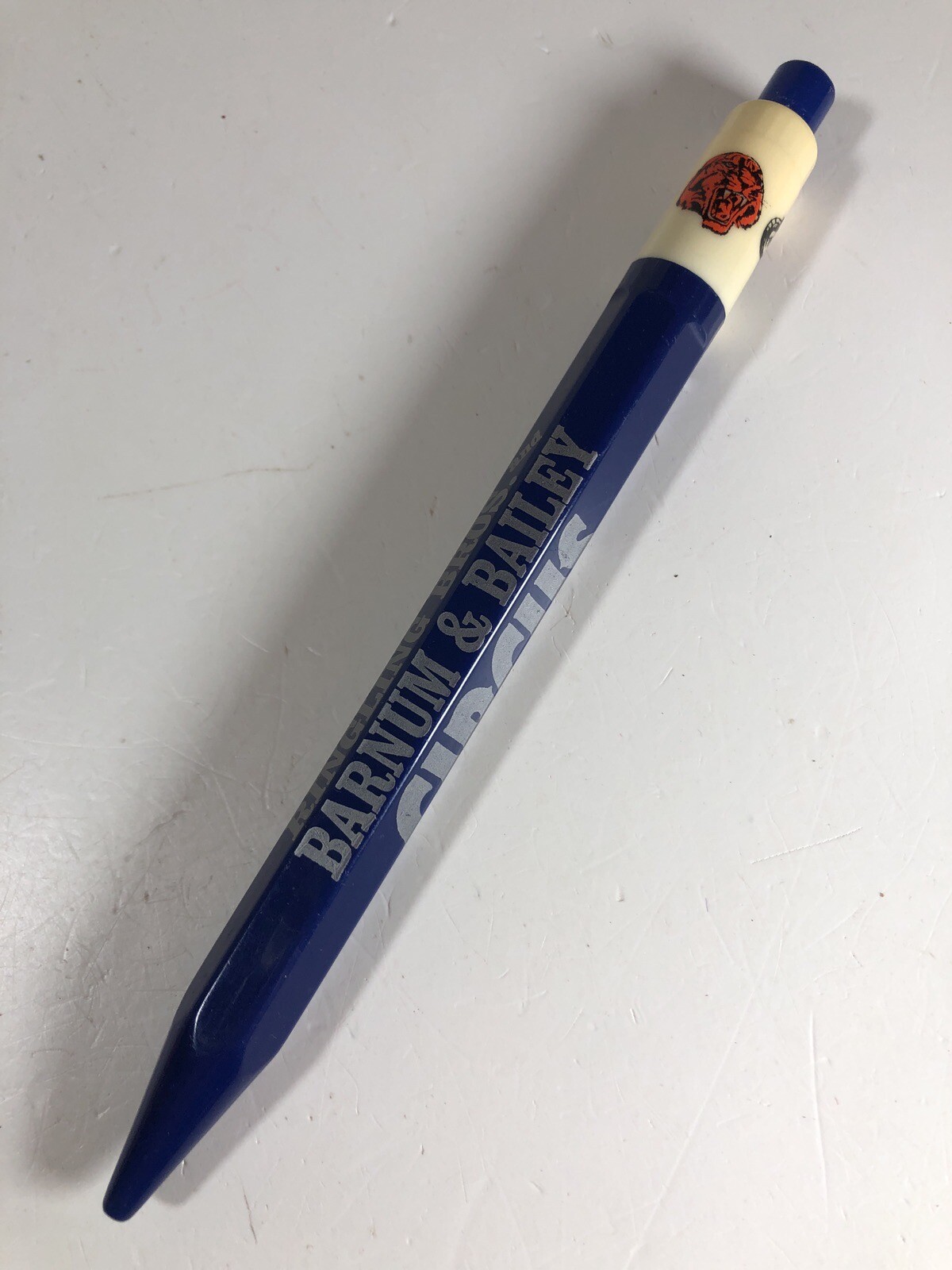 Vintage CIRCUS WORLD Lost Theme Park Giant Pen Central Florida Rare Souvenir