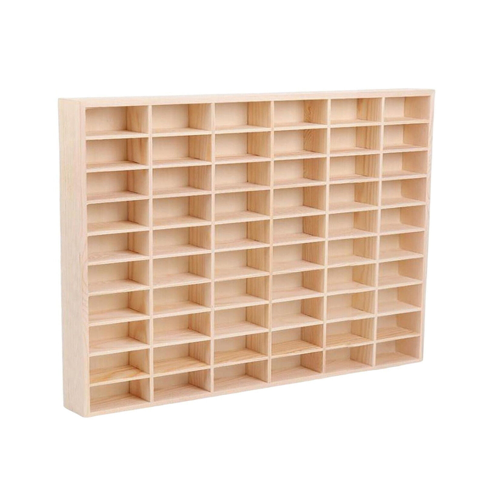 60Grid for Hot Wheels Diecast Car Matchbox Display Case Storage Box Wall Hanging