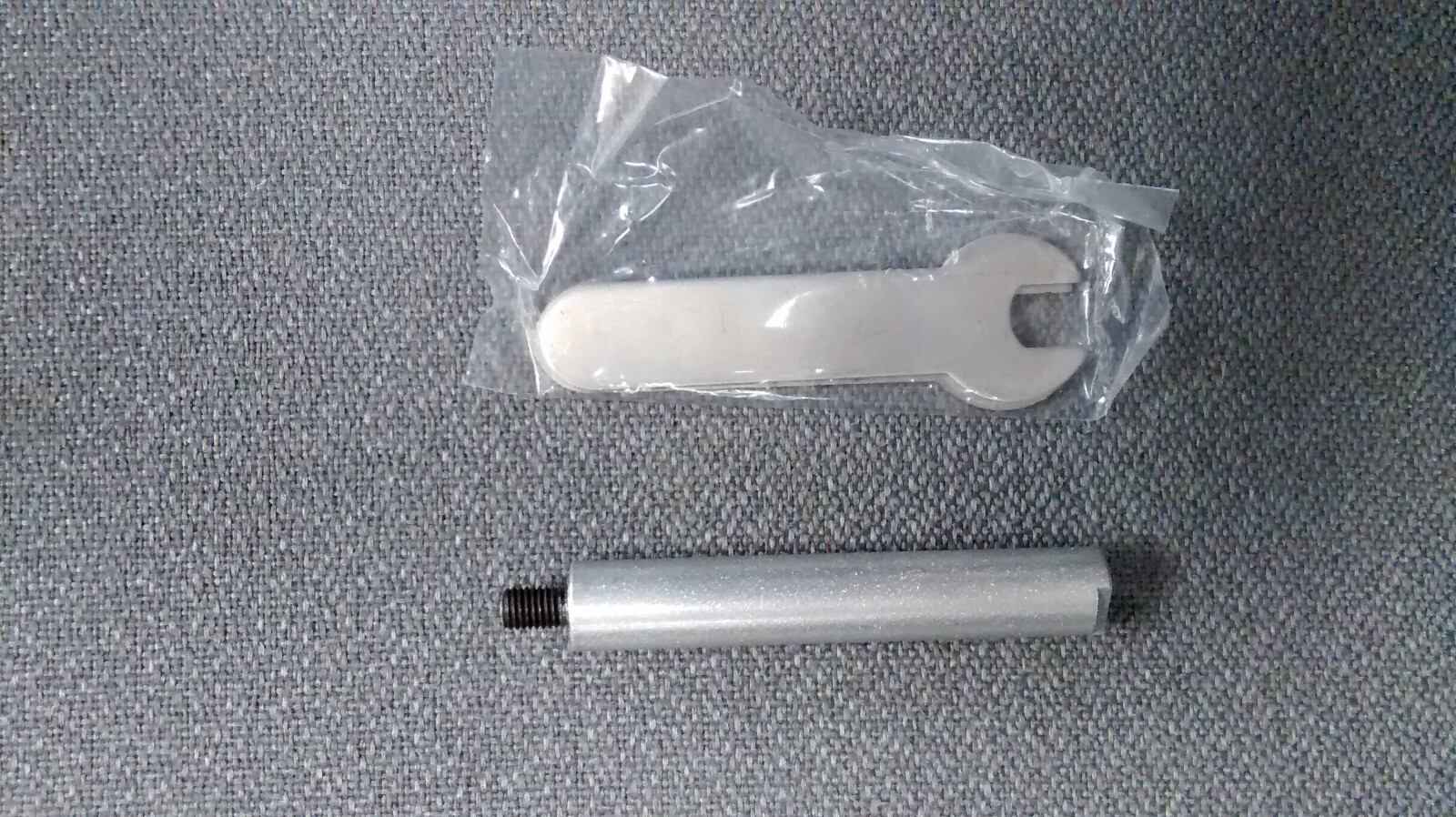 Door Holder Extension Rod, Chrome, 3", RSG #DHE3PC