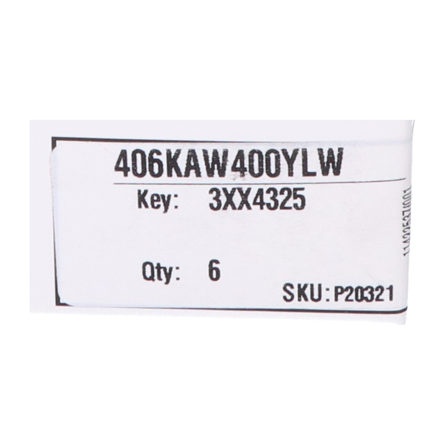 Master Lock 406KAW400YLW New NFP (6pcs)
