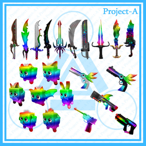 ⭐Chroma Set/Bundle⭐ Murder Mystery 2 ROBLOX MM2 GODLY ITEM