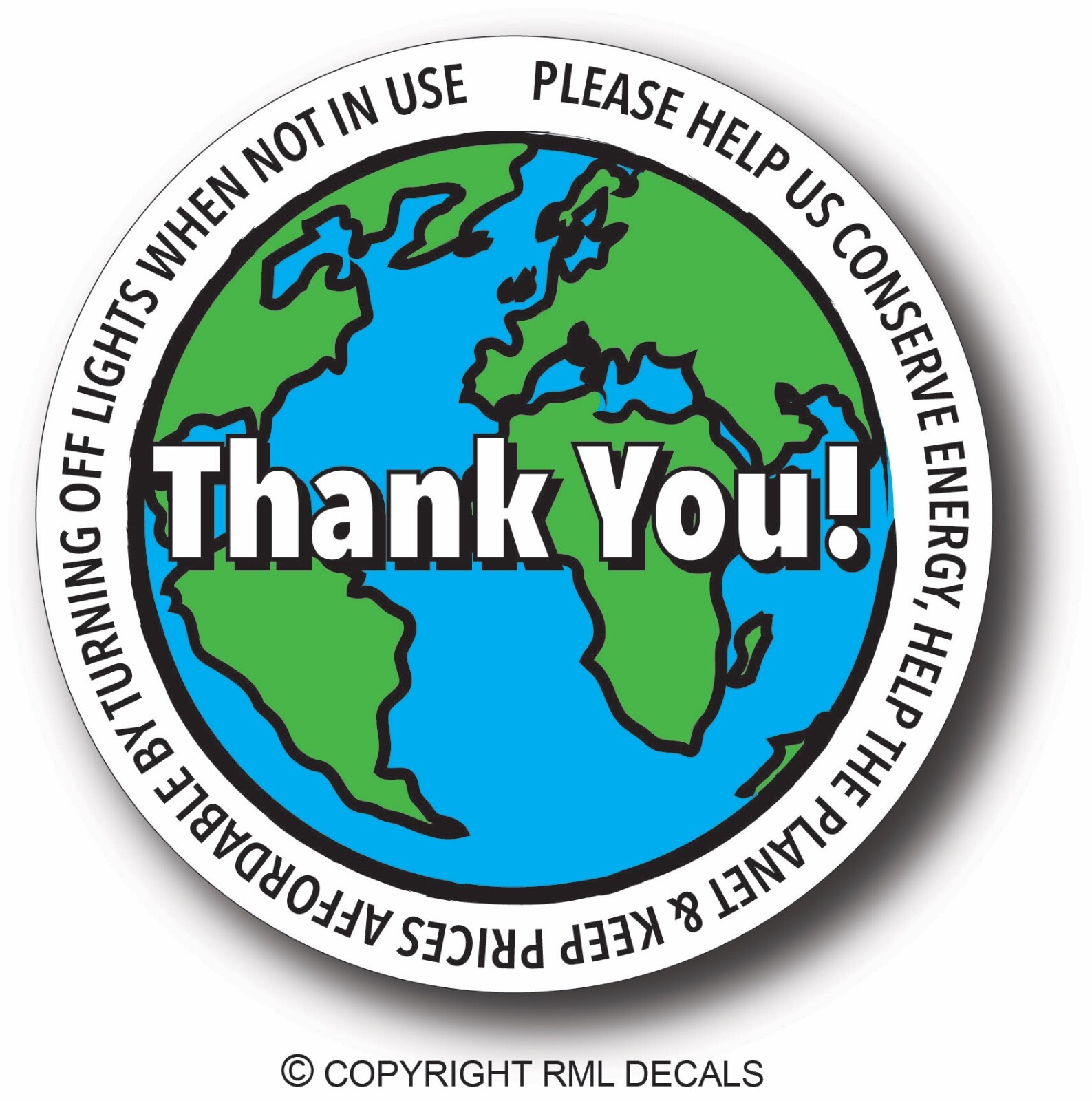 HOTEL RESTAURANT BNB BUSINESS DECAL STICKER HELP US SAVE MONEY