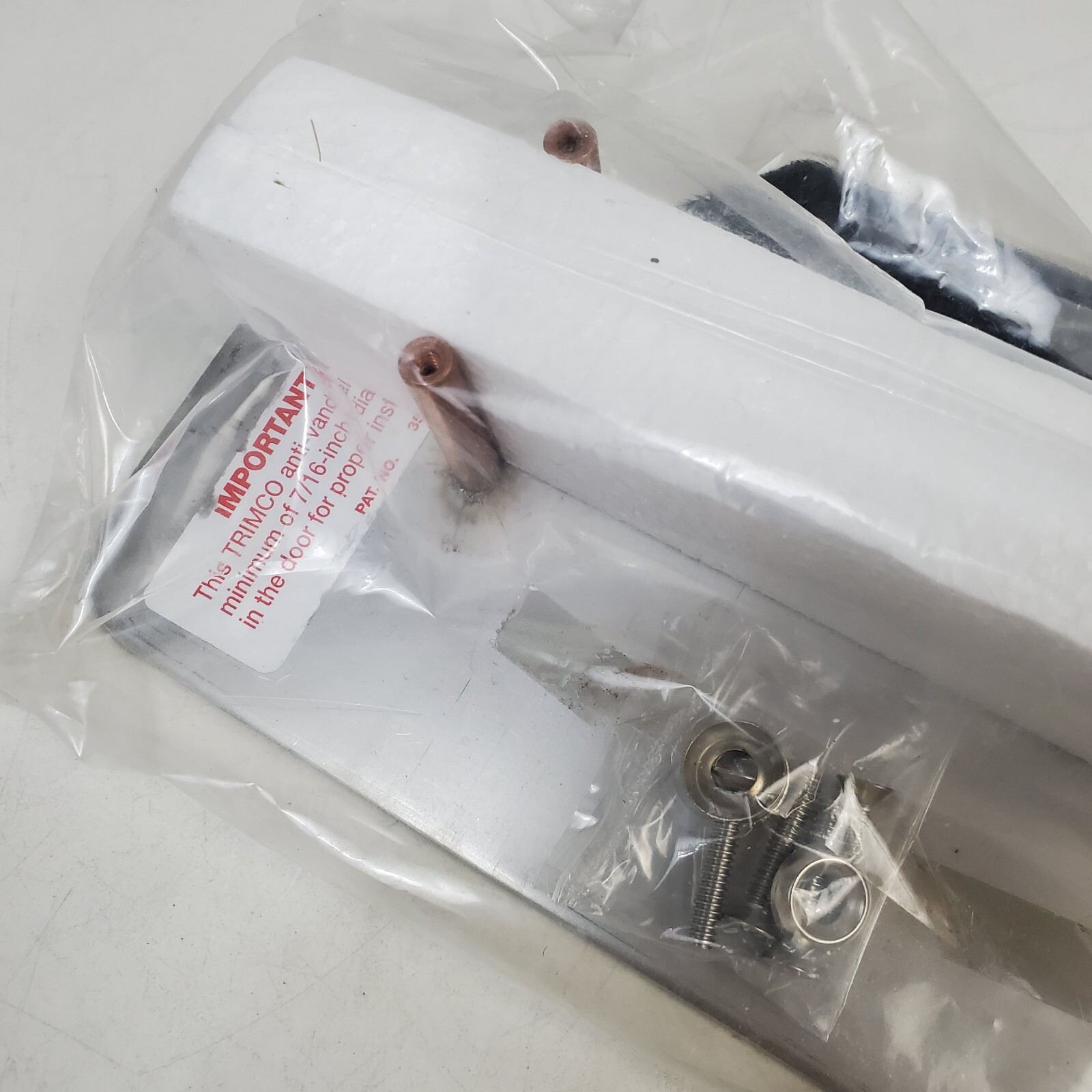 Trimco Anti-Vandal Pull Handle 1097 Special Prep 630 Finish RHR