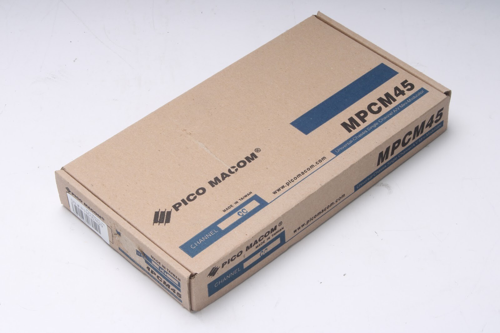 Pico Macom MPCM45-CC Universal Chassis Single A/V Mini-Modulator Channel CC NEW