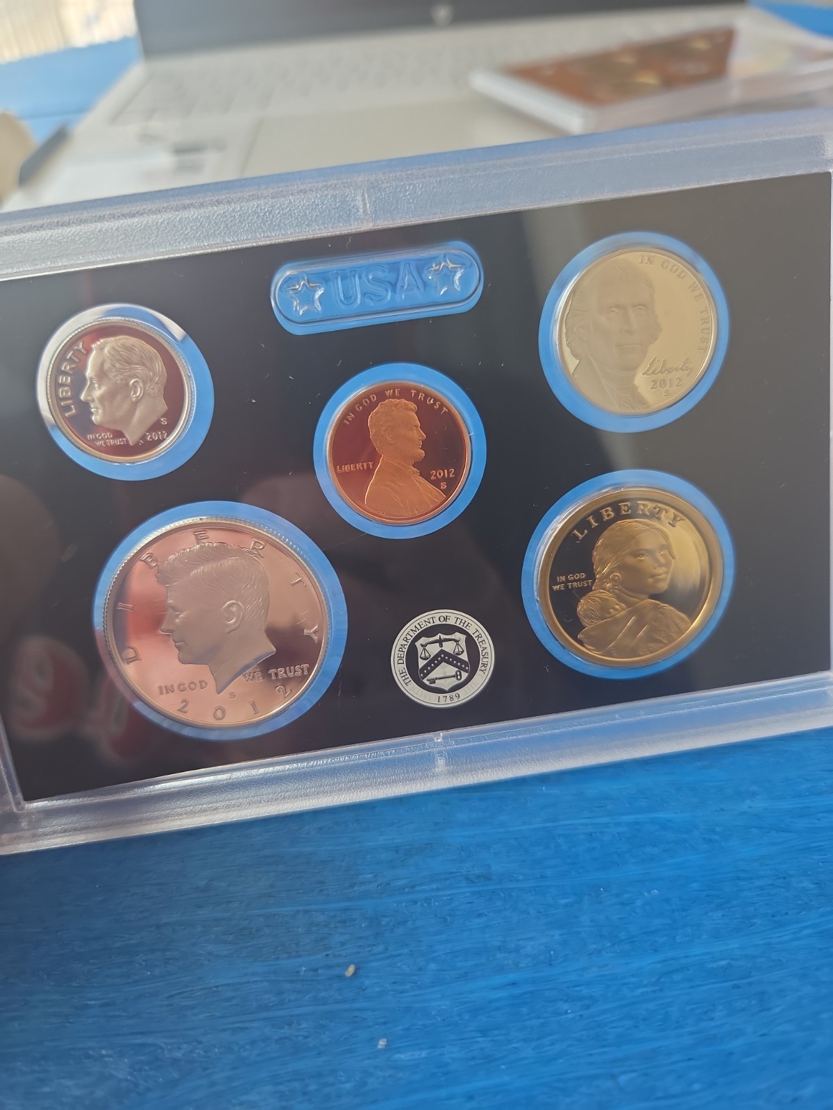 2012 US Mint Silver Proof Set – Only 395,443 Made – Complete OGP with COA