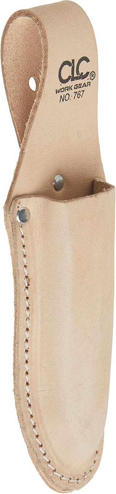 CLC Custom Leathercraft 767 Plier Holder, 2.5 In., Top Grain Leather, Tan