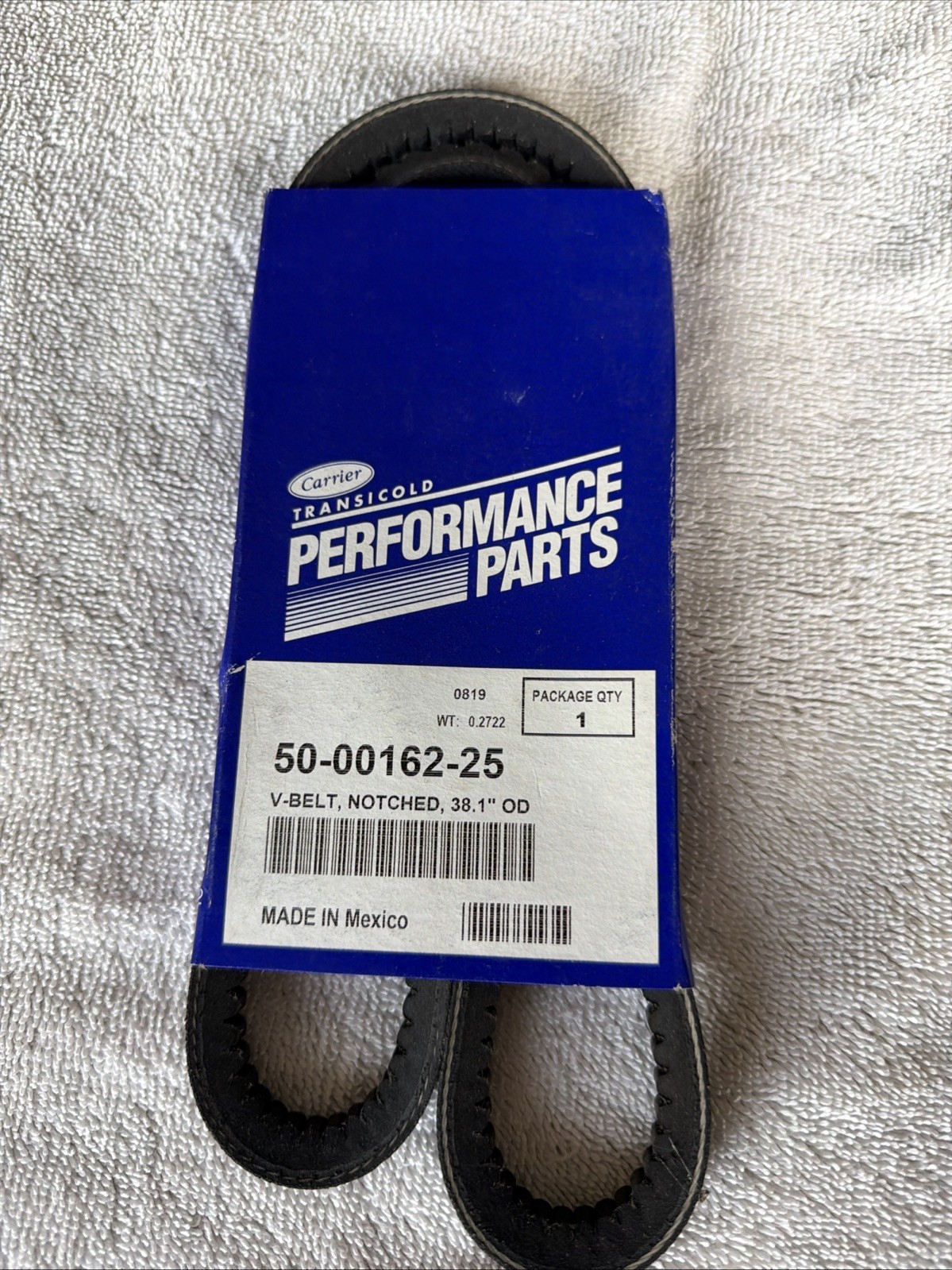 Carrier Transicold V-Belt Notched 50-00162-25 Oem New