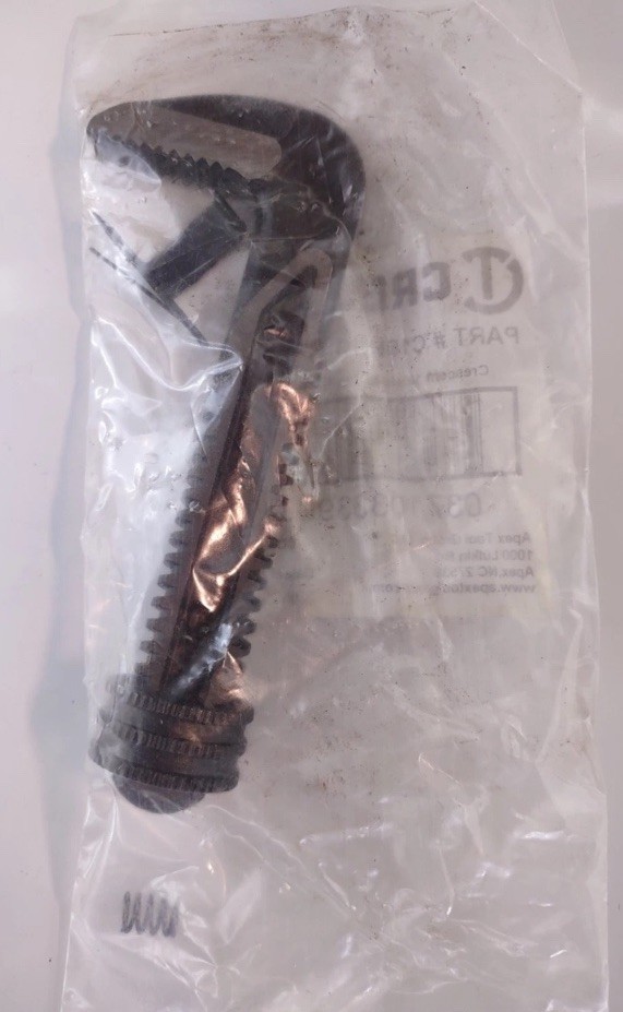 OEM Crescent 10-in Hook Jaw Kit Pipe Wrench - Repair Parts - (Aluminum) #C10HOOK