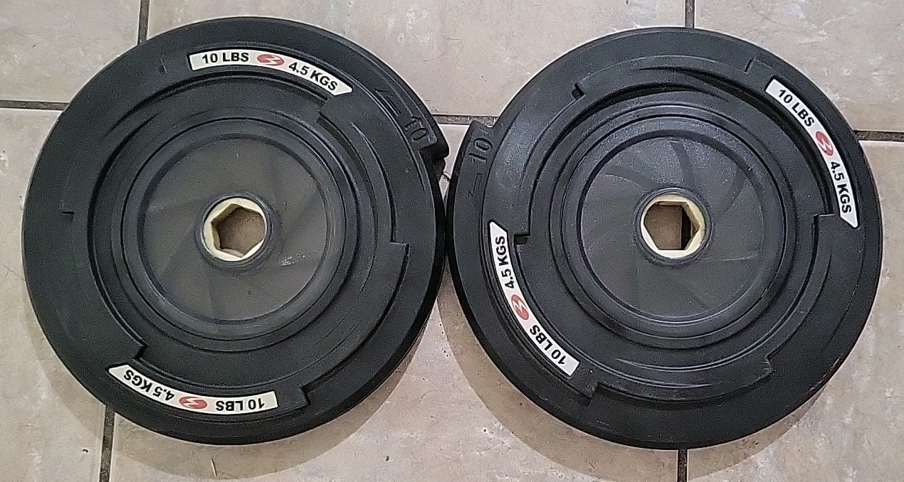 Bowflex Revolution 10lb Spiraflex Weights (Set of 2)  20lb Total ! Revolution