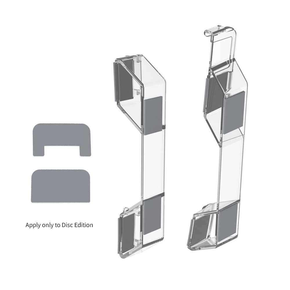 For PS5 Slim Disc or Digital Edition Console Horizontal Accessories Stand Holder