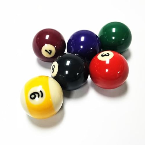 Replacement Billiards Ball Set, 1-1/2" Mini Size, 1.5 Inch, Replacement Balls 3