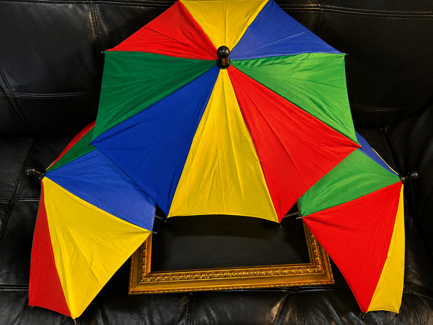 Rare Frame to Umbrellas Stage Magic Trick, New and Never Used