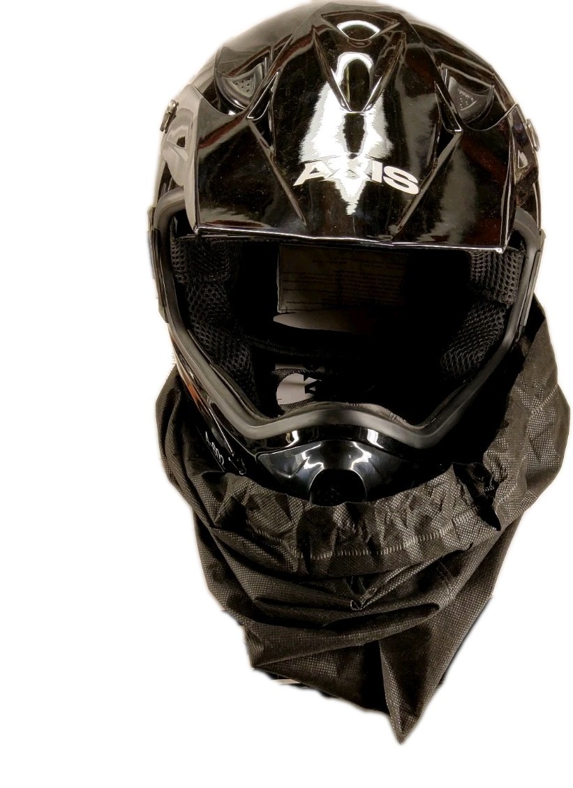 AXIS OFF ROAD A602 Helmet - Black - Size M