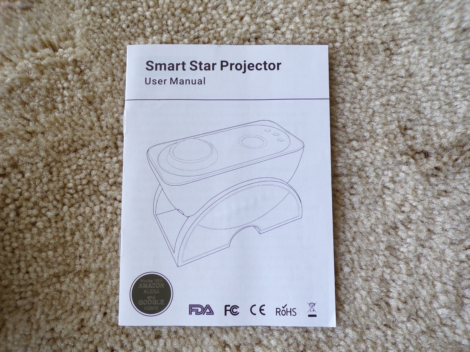 Smart Star Light Galaxy Projector with Voice Control for Enchanting Spaces @a16