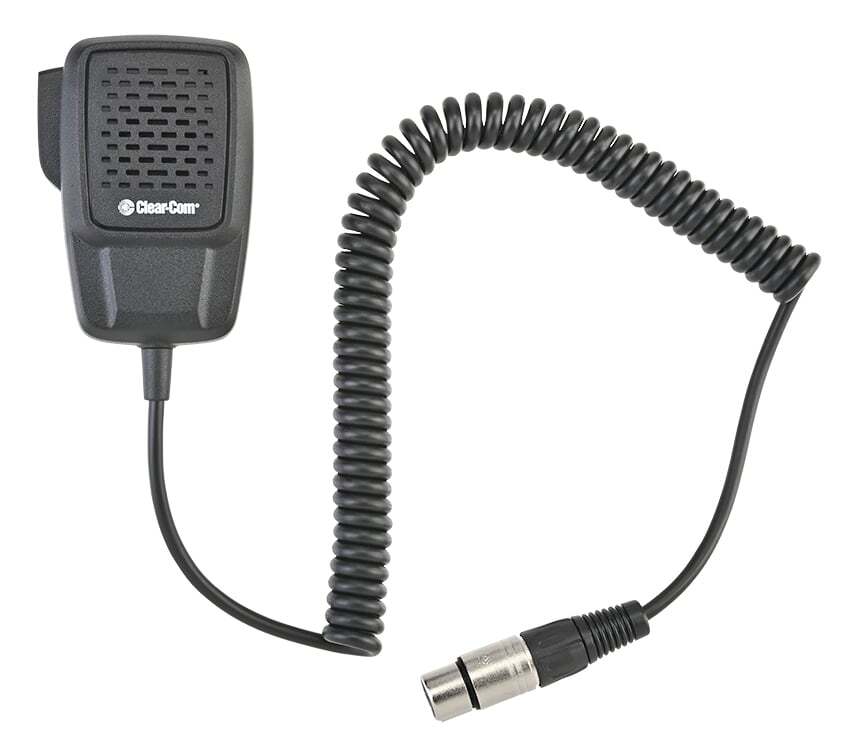 Clear-Com PT-8-X4 Fist Microphone, Push-to-Talk, XLR (F) 4 pin