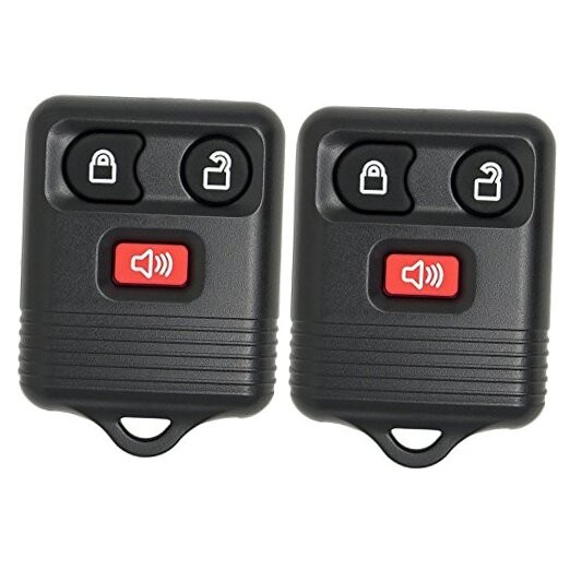 Key Fob for Ford F150 F250 F350 1998-2014, Car Remote Key 3-Button Keyless