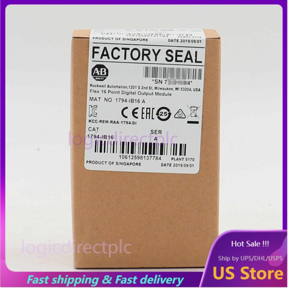 Allen-Bradley 1794-IB16 1794IB16 SER A Flex I/O Input Module US Free Tax