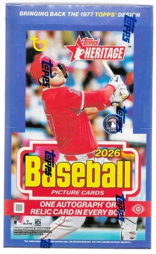 2026 Heritage Baseball Chrome Singles w/ SP's ~ Drop Down Menu