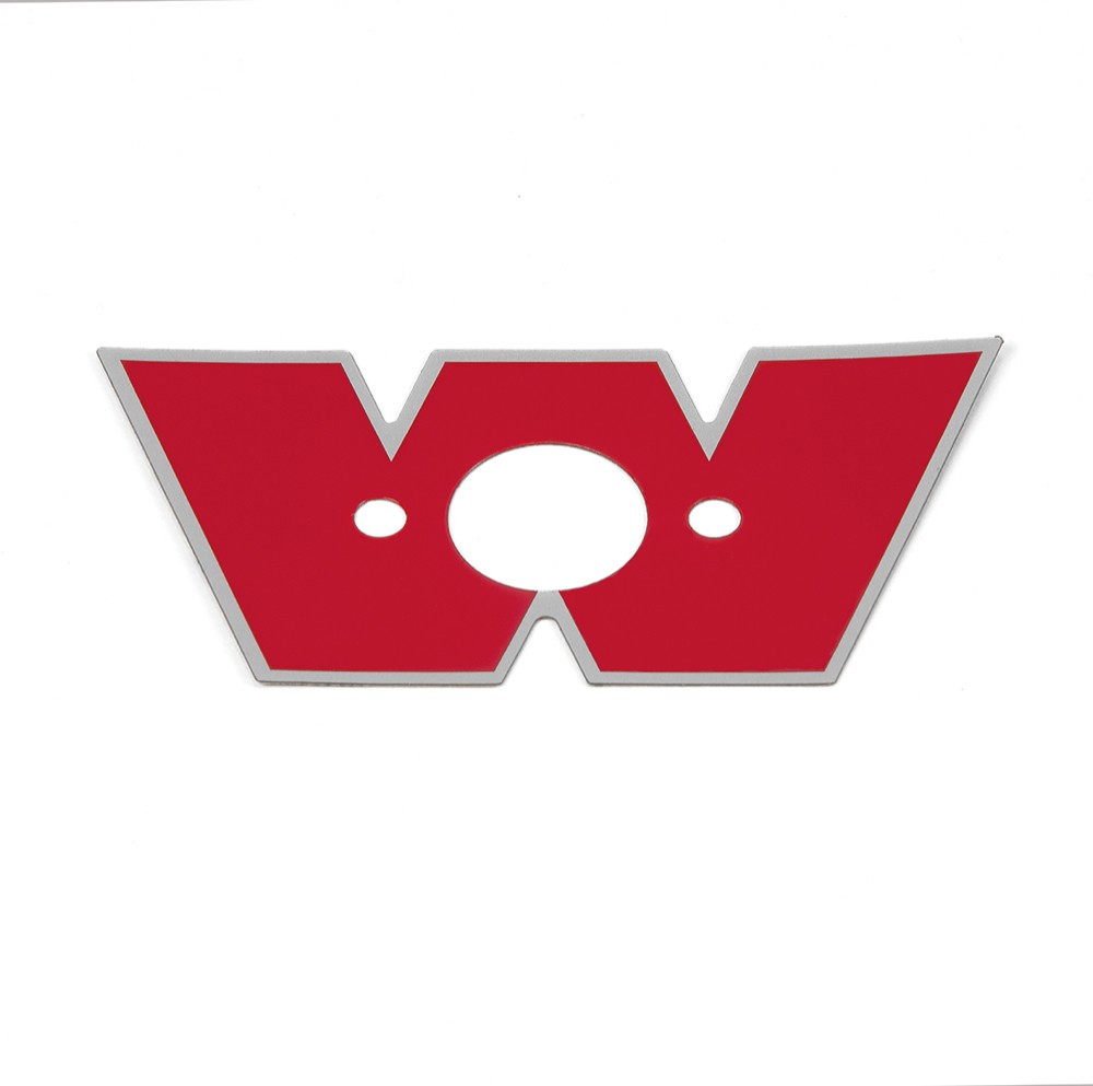 Warn 98392 Decal Solenoid Cover Housing Label w/Remote Socket Cutouts
