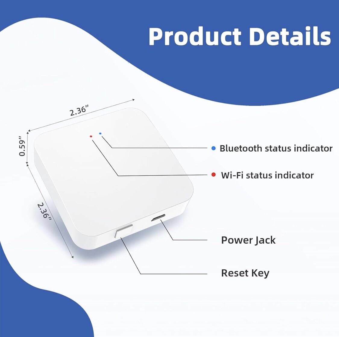 Smart Gateway, Tuya App Remote Control, Smart Home Bridge Hub, Support Smart ...
