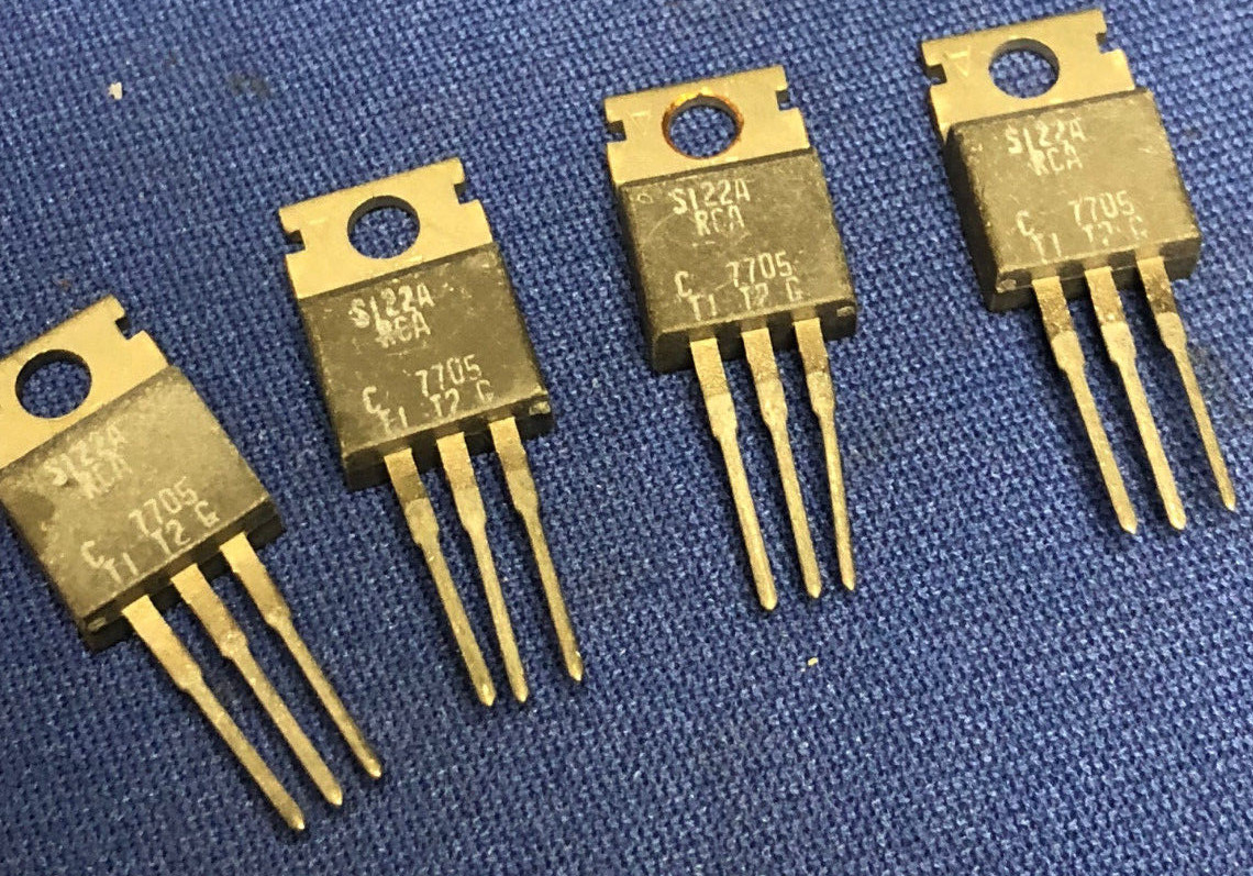 S122A RCA THYRISTOR 8A 100V TO-220 TYPE PKG! LAST ONES