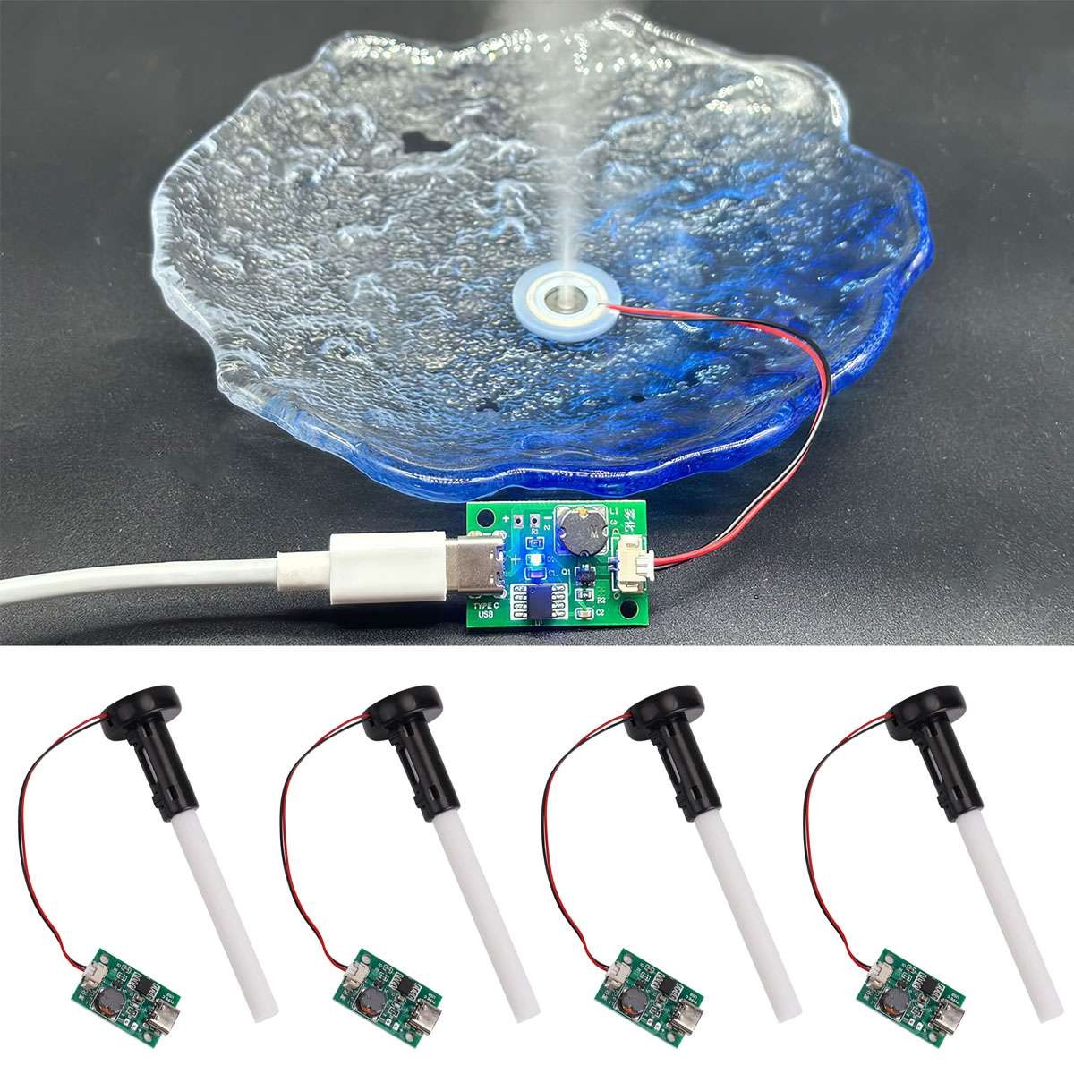 4Pcs Air Humidifier Driver Board Mist Maker Fogger Ultrasonic Atomization Hot