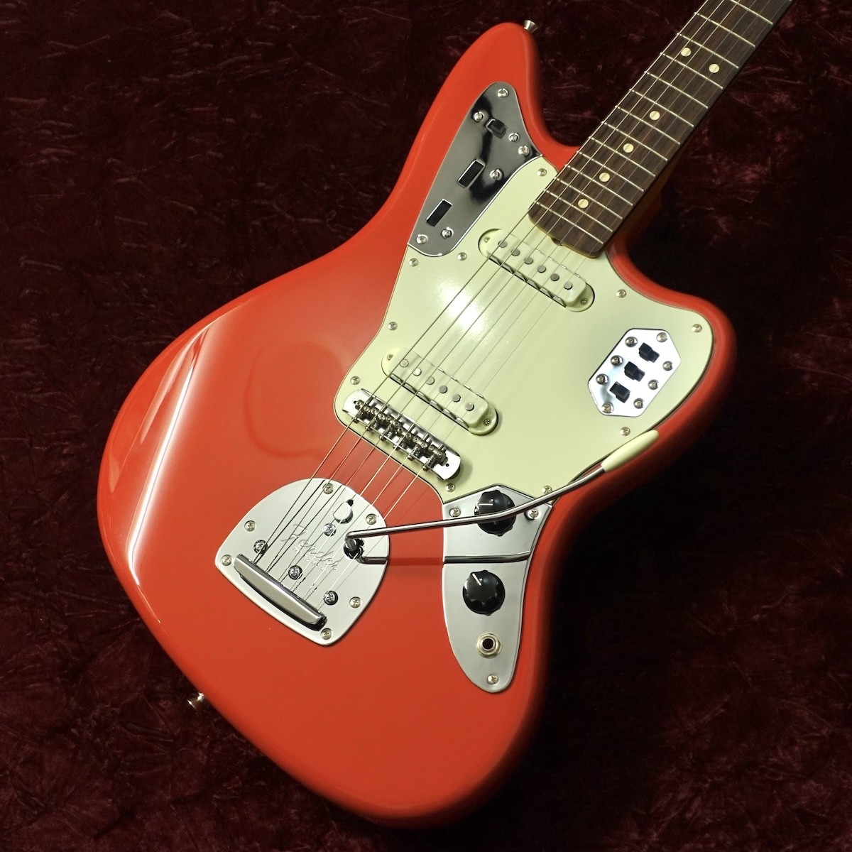 Fender FSR Made in Japan Traditional II 60s Jaguar RW Fiesta Red Matching #GG4on