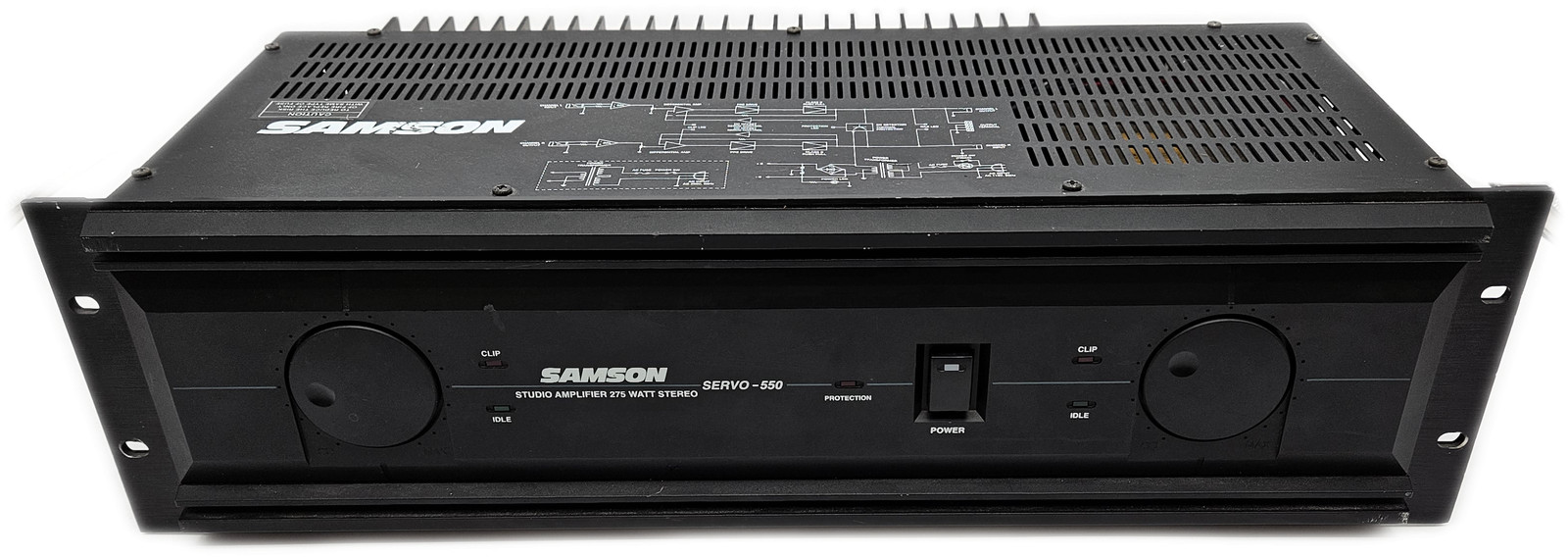 Samson Servo-550 Studio Monitor Amplifier