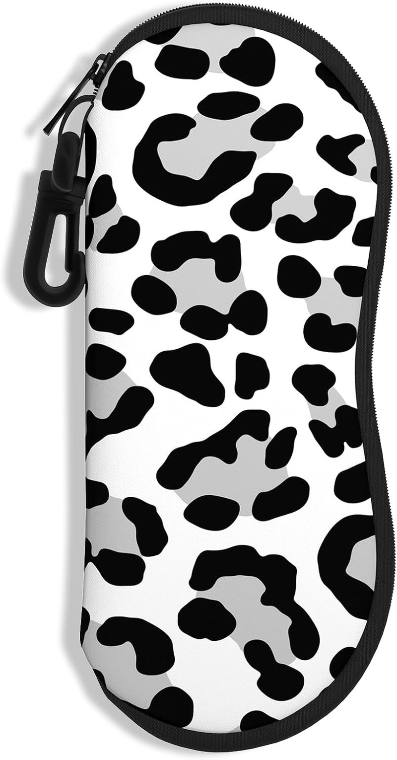 Sunglasses Soft Case, Ultra Light Portable Neoprene Zipper Glasses Case for Men