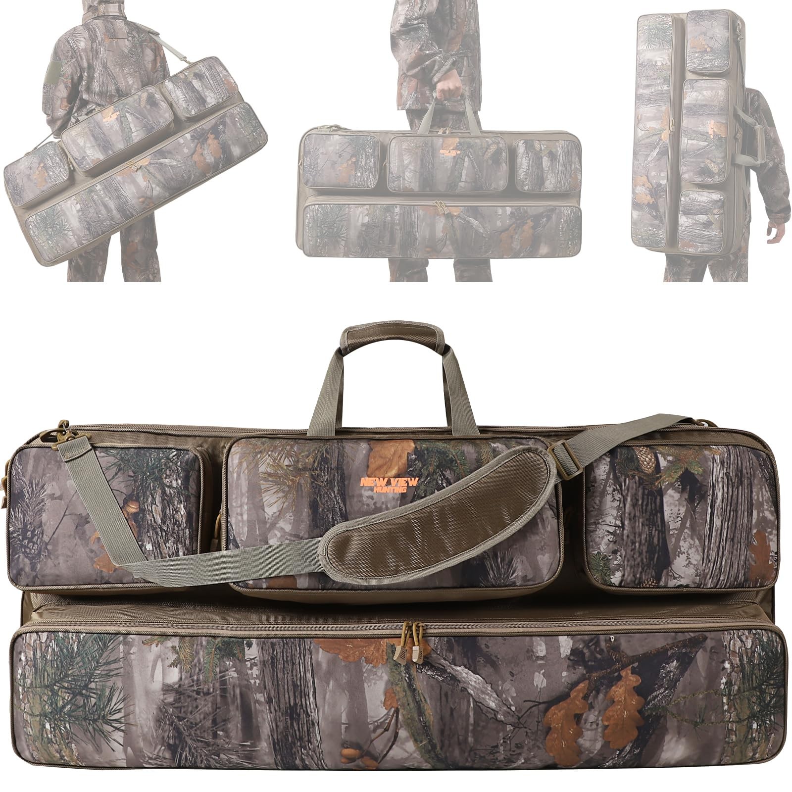 VIEW Bow Case - Protects Your Compound Bow - Features Large Compartment, Soft