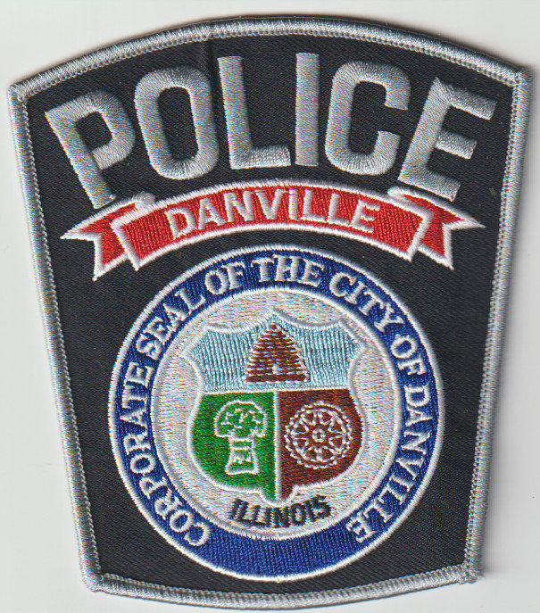 Danville IL non shield shape patch from Australia