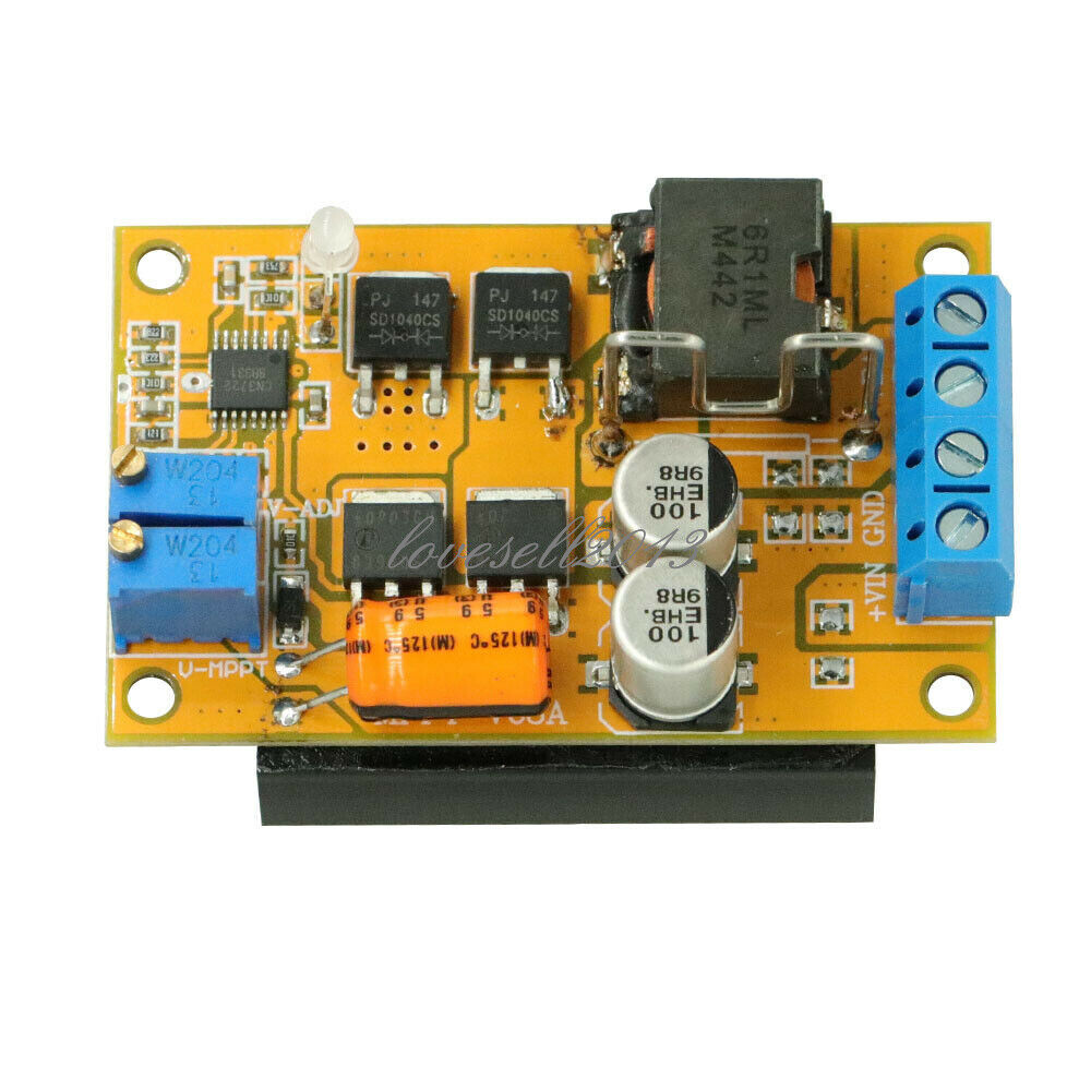 1PCS 5A MPPT Solar Panel Regulator Controller Battery Charging 9V 12V 24V Auto L