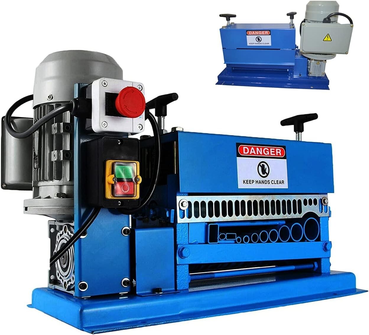 110V Electric Wire Stripping Machine, 0.006"-1.5" Wire Stripper Machine 370W