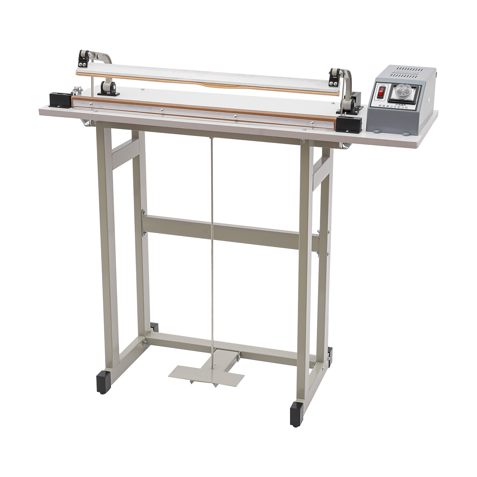 850W Foot Pedal Heat Sealing Machine 0-6 Gears Plastic Bag Sealing Machine